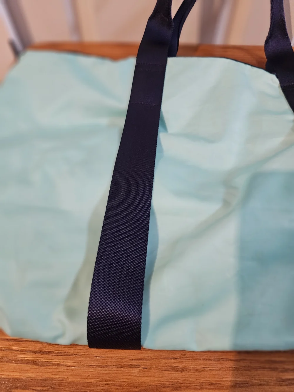 Lululemon Mint & Navy Weekend Tote